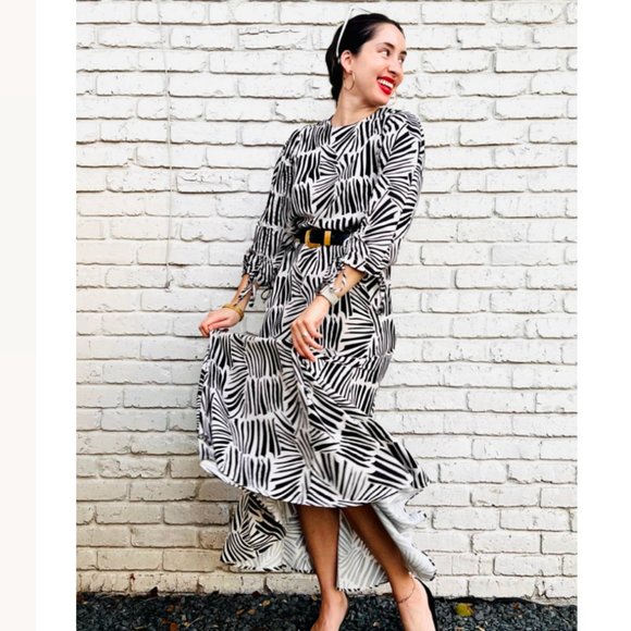 Ghospell Lock and Key Maxi Dress NWT - Picture 5 of 5